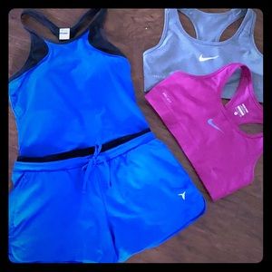 Four piece workout gear